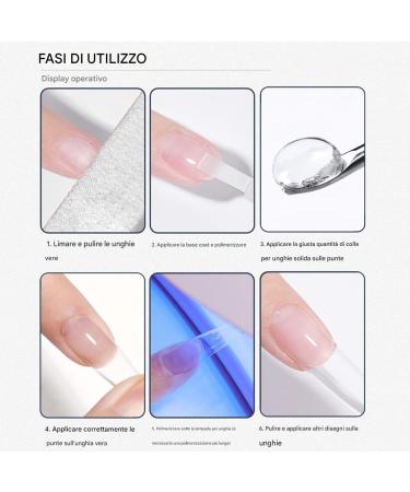 3D Modeling Gel - Glue for Extension Tips Flexible for Shaping French Tips | Artistic Nail Gels for Manicure and Pedicure Rhinestones Flowers Stamps Home Travel - Buy Online on GoSupps.com