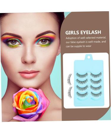 Beavorty 5 Pairs Cross False Eyelashes False Lashes Fake Eyelash Lashes with Color Short Eyelashes Thick False Eyelashes Dramatic Eyelashes Stick on Eyelashes Cross Section a03 Extend - Buy Online on GoSupps.com