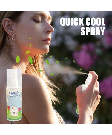 Cool Down Spray | 80ml Body Cool Down Spray - Refreshing Protective Skin-friendly Spray Instantly Reduce Temperature Small And Lightweight Spray For Face And Body rabbit - Buy Online on GoSupps.com