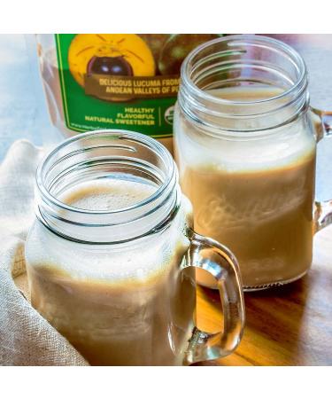 Organic Lucuma Powder 2LB - Vegan & USDA Certified - Fiber-Rich Superfood for Smoothies, Baked Goods, Ice Cream & More - Buy Online on GoSupps.com