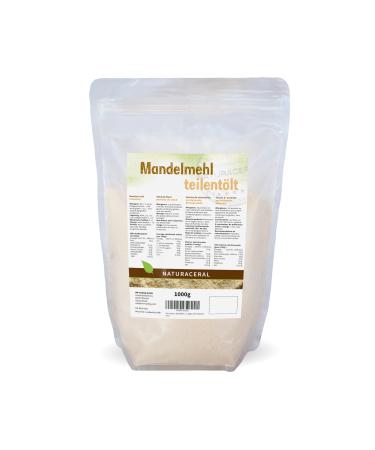 Naturacereal almond flour 1kg - 100% pure gluten -free almond flour & protein -rich ideal for paleo & baking recipes fine texture & versatile application