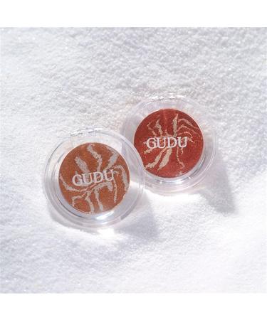 Oil Painting Eye Shadow Pumpkin Earth Pearl Eye Bright Pink Monochromatic Eye Shadow Soft Waxy Texture Eye Makeup - Buy Online on GoSupps.com