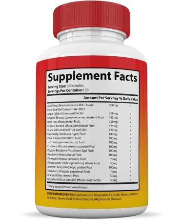 Buy Vital Fruits and Veggies Supplement - 2 Bottles Red & Green Superfoods Non-GMO Vegan 180 Veggie Capsules - Gut Health Immune Support - Buy Online on GoSupps.com