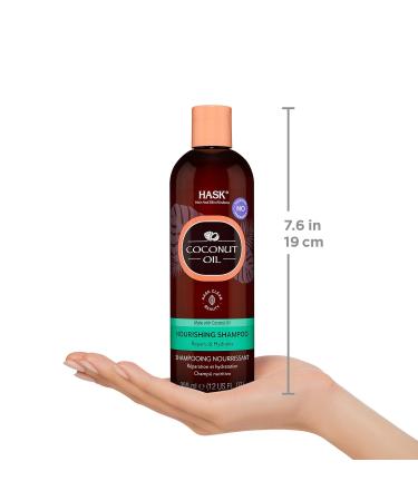Hask Monoi Coconut Oil Nourishing Shampoo - 12oz | Hydrating Hair Care for All Hair Types - Buy Worldwide - Buy Online on GoSupps.com