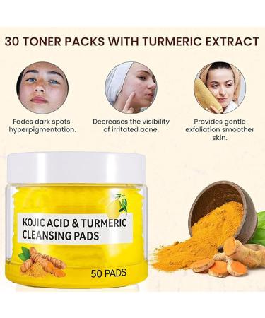 Gdiojnfg Face Exfoliator Pad Cleansing Pads Exfoliator Turmeric Face Pads Exfoliator Pads For Facial Scrub Portable Design Balance Oil Face Pads For Sensitive Combination Oily And Dry Skin - Buy Online on GoSupps.com