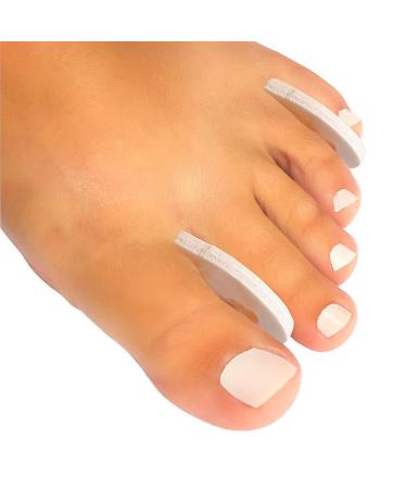 Steins Aperture Foam Corn Pads Corn Protector Cushion Toe Separator Alleviates Shoe Friction & Pressure Non-Adhesive 1/8 100Count Cream