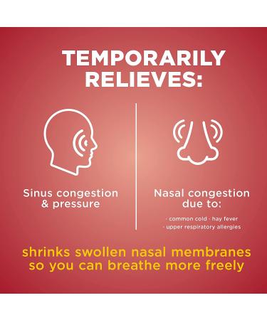 Amazon Basic Care Maximum Strength Nasal Spray - Fast Congestion Relief, 1oz, 12hr Allergy & Cold Relief - Buy Online on GoSupps.com