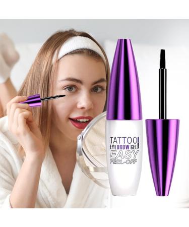 Brow Peel Off Tint Fuller Defined Brows Makeup Water & Smudge Proof Instant Brow Dye For Women Natural Coloring Brow Tint Smudge and Transfer Proof For Fuller And Defined Type02 - Buy Online on GoSupps.com