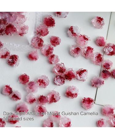 50pcs 3D Flower Nail Acrylic Nail Camellia Nail Art Decoration Nail Art Decoration Manicure Accessories 50pcs Flower Nail Art Decoration Camellia Nail Charms Nail Art Decoration - Buy Online on GoSupps.com