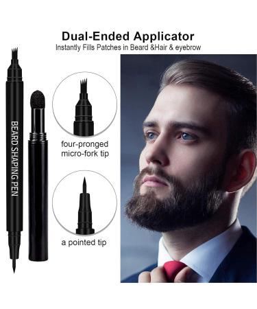 Harilla Beard Pencil Filler | Durable Beard Fill Kit for Perfect Bartfinish | Stylish Barber Pen in Black - International Shipping - Buy Online on GoSupps.com