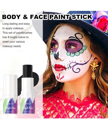 mawel Body Paint Bar Athletic Body Paint Bar 3 Years Mixing Face Paint Supplies Long Lasting Waterproof Eye Bar Resistant - Buy Online on GoSupps.com