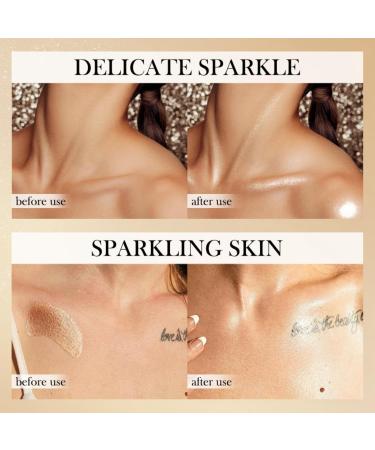 Shimmer Body Oil Body Luminizer Liquid Highlighter Bronzing Drops Smooth Liquid Spray Summer Body Illuminator Liquid Bronzer Body Shimmer Oil Body Glow Highlighter Liquid Body Highlighter Face Glow - Buy Online on GoSupps.com