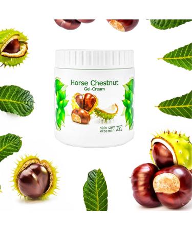 Varicose Vein Treatment Gel Cream | 500ml Horse Chestnut | Cooling & Calming for Painful Legs Feet & Knees - International Shipping - Buy Online on GoSupps.com