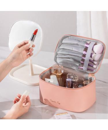 Portable Travel Makeup Bag for Women | Small Cosmetic Organizer Pouch in Tiffany Blueish Green - Buy Online on GoSupps.com