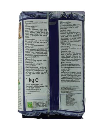 INDIA GATE Premium Basmati Rice Aromatic Long Grain Rice (1 x 1 kg) - Authentic Quality from India | Buy Online - Buy Online on GoSupps.com