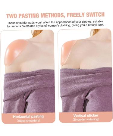 Tofficu 20 Pairs Shoulder Slopping Enhancer Silicone Shoulder Pads for Women - Buy Online on GoSupps.com