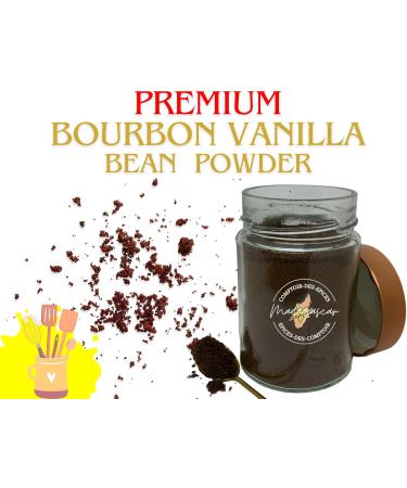 ORGANIC VANILLA POWDER - Bourbon Vanilla Pods from Madagascar Powder (250 g) Pure Vanilla Powder - ECOCERT-FR-01 Certified Organic - Buy Online on GoSupps.com