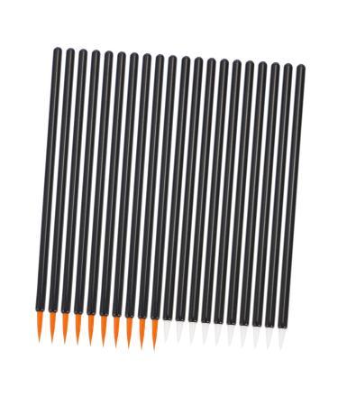 Beavorty Lash Brush 100pcs Disposable eye gel eyeliner pencil eyeliner makeup Eye Tool Brush miniature Lash Brush Lash Cleansing Brush 10x0.2cm As Shown