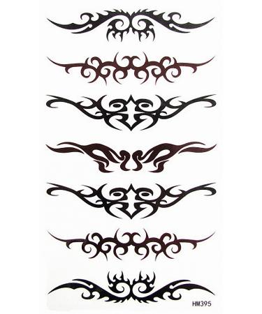MapofBeauty Tribal Armband Temporary Waterproof Tattoo Sticker(2 pcs/lot) HM395 - Buy Online on GoSupps.com