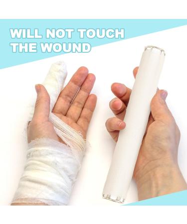 Zonon 4 Pcs Metal Cage Applicator Tube - Tubular Gauze & Bandage Applicator for Home & Office - Durable & Easy to Use - Buy Online on GoSupps.com