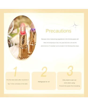 Novo Color-Changing Flower Lip Balm - Hydrating Moisturizing Lip Balm with Temperature-Sensitive Tint Non-Stick Smudge-Proof Natural Glow for All Skin Tones Gift-Ready Blue Rose (3.3g) - Buy Online on GoSupps.com