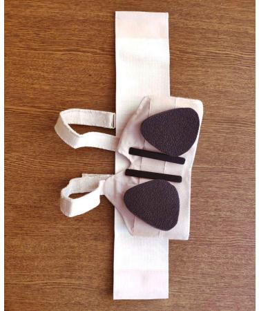 Hernia Support Belt for Men - Adjustable Inguinal Truss Breathable Material Removable Compression Pad (37-41 inch - Buy Online on GoSupps.com