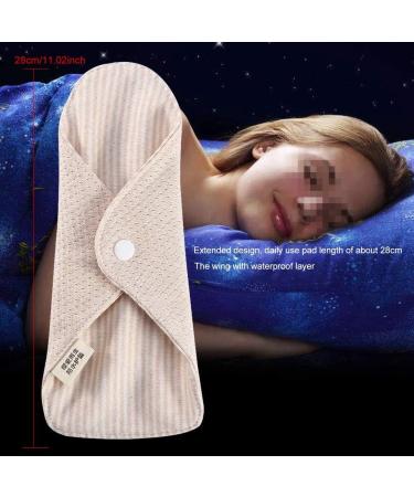 Reusable 7.5 x 2.6inch Swimming Sanitary Pads - Soft, Comfortable & Washable Menstrual Pantiliner for Periods - Buy Online on GoSupps.com