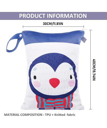 Seaur Waterproof Diaper Bag & Wet Bag - 30x40cm for Daycare Beach Fitness | Ideal for Moms on the Go - Buy Online on GoSupps.com