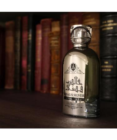 SILVER ROYAL a Unisex Perfume for Women and Men (Oriental Leather) Bergamot Cardamom Saffron Cumin Patchouli Agarwood Vetiver and Musk 3.4 Oz - Buy Online on GoSupps.com