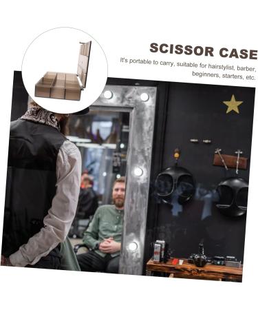 Minkissy Box Scissors Organizer - Travel-Friendly Hairdresser Tool for Hair Care & Styling - Buy Online on GoSupps.com