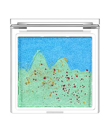 Pearlescent Eye Shadow Water Resistant Eye Shadow | Multi-Color Eye Shadows Landscape Eyeshadow Eye Shadow Palette Makeup Lencyh #01