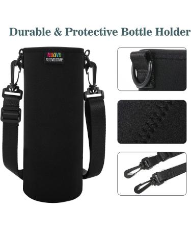 Nuovoware Universal Drinking Bottle Pocket Case - Neoprene Water Flashing Bag with Adjustable Weightless Beam | Perfect Protective Cover for Travel & Adventures - Buy Online on GoSupps.com