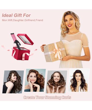 3 Barrel Mini Hair Crimper Layhou Crimper Hair Tool For Hair With Large Curls Travel Portable Hair Waver Large Curls Suitable For Beach Waves Adjustable Temperature - Buy Online on GoSupps.com