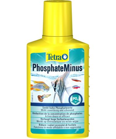 Tetra PhosphateMinus - gently and reliably reduces the algae nutrient phosphate in the aquarium 100 ml