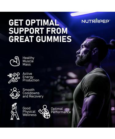 Buy Sugar-Free Creatine Monohydrate Gummies 5g for Men & Women | L-Taurine Betaine Alpha-GPC BCAA | Gluten-Free Chewable Supplement Bites - Buy Online on GoSupps.com