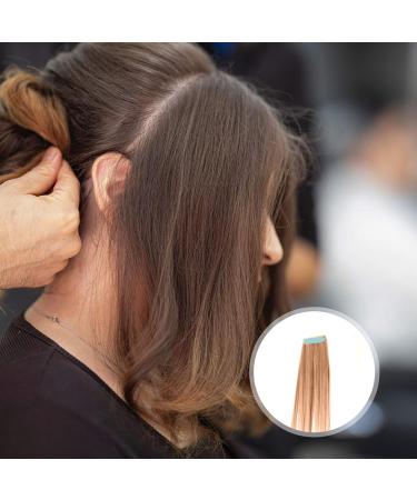 Lurrose Wig Tape 10 Sheets Seamless Hair Extension Film Glue Reissue Block Double Sided Toupee Tape - Buy Online on GoSupps.com