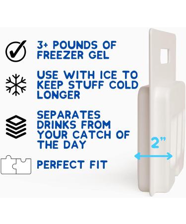 Ice Pack Divider for YETI Tundra Haul  YETI 35  YETI 45  and YETI 65 - Freezable Cooler Divider - Compatible with YETI Cooler Accessories  Wire Cooler Baskets  YETI Accessories  YETI Tundra 45 Fits YETI 65 - Buy Online on GoSupps.com