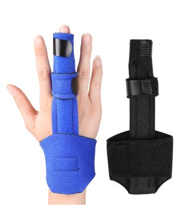 Finger Splint Finger Support Adjustable Finger Corrector Brace made of nylon polyurethane and aluminum for recovery and fixation