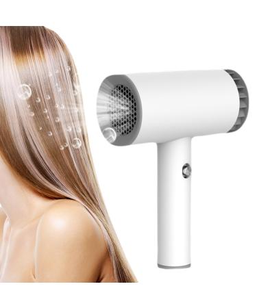 Professional Cordless Hair Dryers Rechargeable Light Travel Hairdryer Handheld Movable Blow Dryer Mini Compact Hair Dryers for Women Kids Outdoor Camping