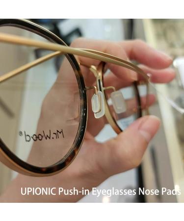 OPUGIT Silicone Nose Pads - Anti-Slip Rectangular Inserts | 5 Pairs Clear for Comfortable Eyewear - Buy Online on GoSupps.com