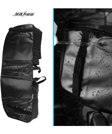 Sahoo 3-in-1 Bike Rack Pannier Bag | Large 37L Capacity & Water Resistant | Rear Rack Carrier Trunk Bag - Buy Online on GoSupps.com