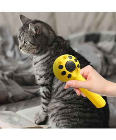 Buy Eactel Pet Care Tools - Ladybug Drafting Ridge for Cats & Dogs | Hand-held Undercoat Tool for All Fur Types - Yellow - Buy Online on GoSupps.com