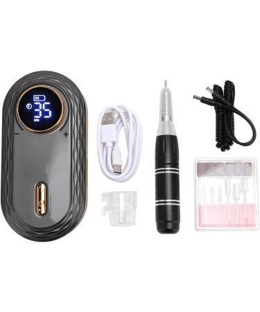 Manicure Pedicure Tools Portable Electric Nail File Set for Home Salon Use (Gray) - Buy Online on GoSupps.com