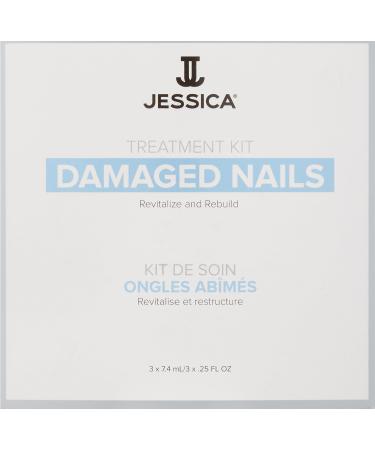 JESSICA Damaged Nails Treatment Kit - 3-Step Nail Repair & Nourishing Care Set - Buy Online on GoSupps.com