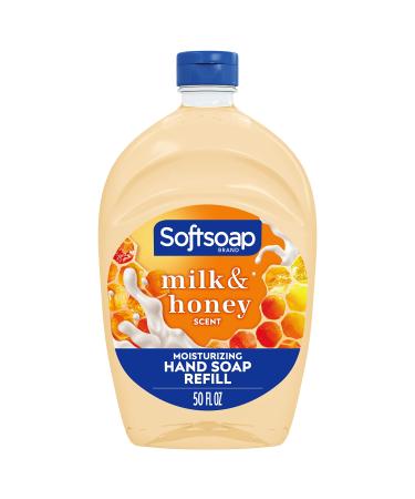 Softsoap Milk & Honey Scented  Liquid Hand Soap Refill  50 Ounce - Buy Online on GoSupps.com