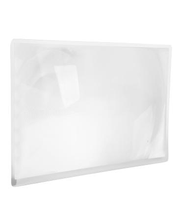 Credit Card Sized Magnifying Lenses 11.6 X 8.3in Lightweight Portable Credit Card Size Magnifier for Amateurs for Elderly