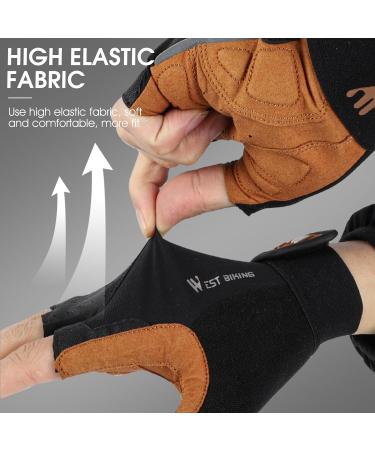 West Biking Men's Bicycle Gloves - Breathable Fingerless MTB Racing Gloves & Reflective Women's Climbing Gloves - Slip-Resistant Summer XL - Buy Online on GoSupps.com