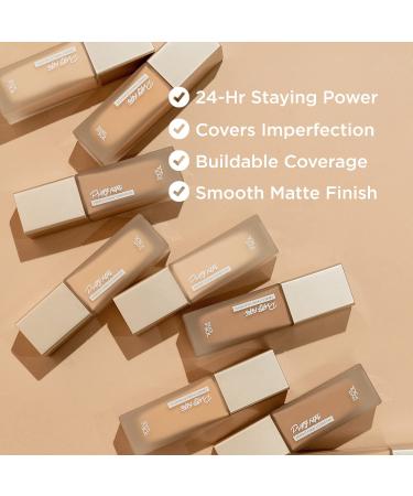 TOUCH IN SOL Pretty Filter Perfect Finish Foundation - Lightweight Full-Coverage Matte Base, Natural Ingredients - 1.18 fl.oz. (2 Medium) - Buy Online on GoSupps.com