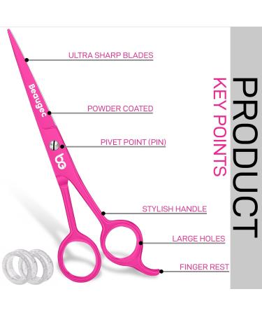 Professional Hairdressing Scissors 6.5" inch Barber Hair Scissor for Hairdressers Shears Hair Cutting Shear for Salon & Kids - Buy Online on GoSupps.com