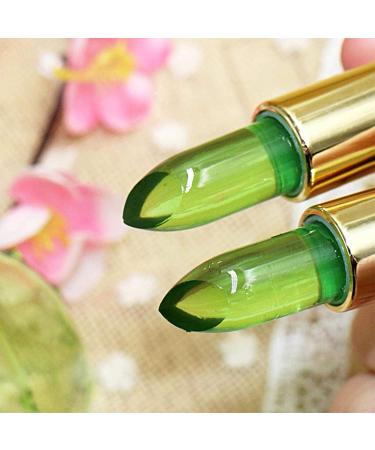 Buy Aloe Vera Lipstick - Color Change Magic Natural Plant Makeup Durable & Nutritious Lip Balm | International Shipping - Buy Online on GoSupps.com